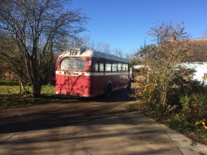 Arriving at Mill Hill Farm