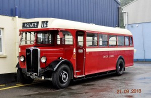 HTT 487 - This is the only other survivor of this type of Devon General single decker.